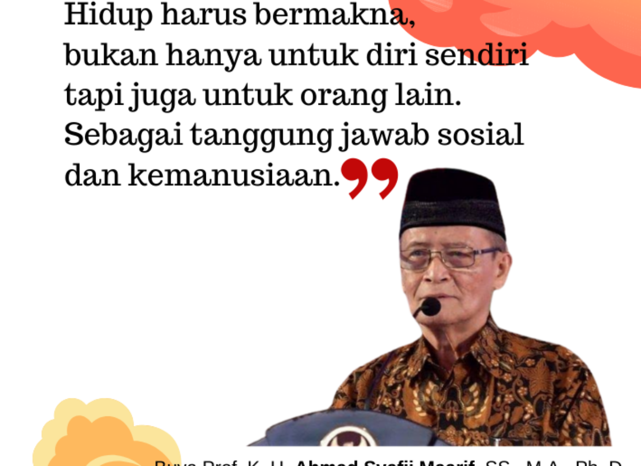Buya Syafii Ma'aarif