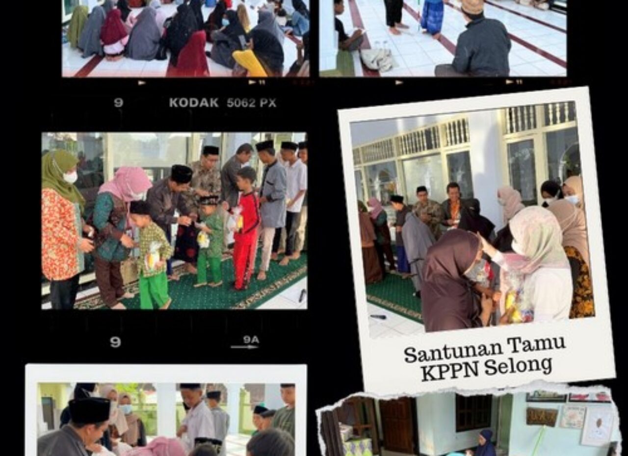 KPPN Selong dan santunan
